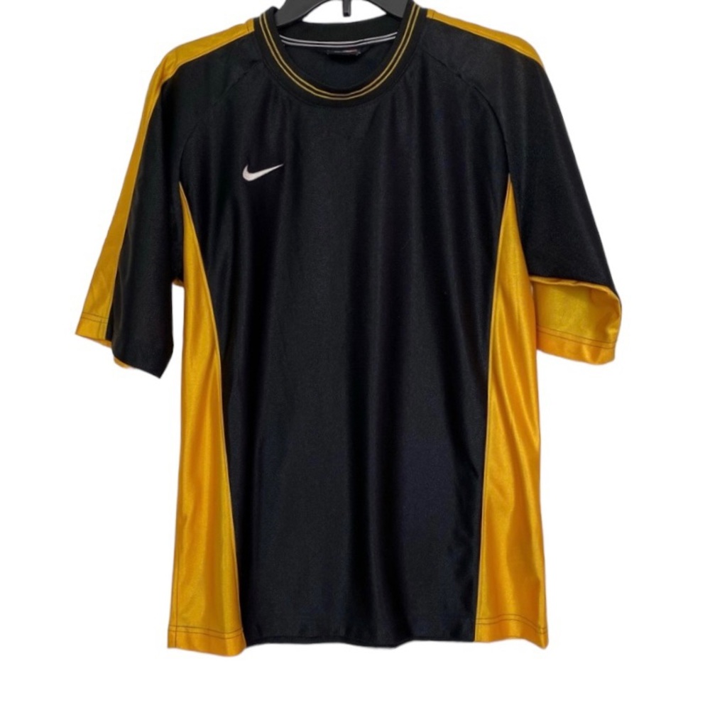 Vintage Nike Black & Gold Jersey Size small